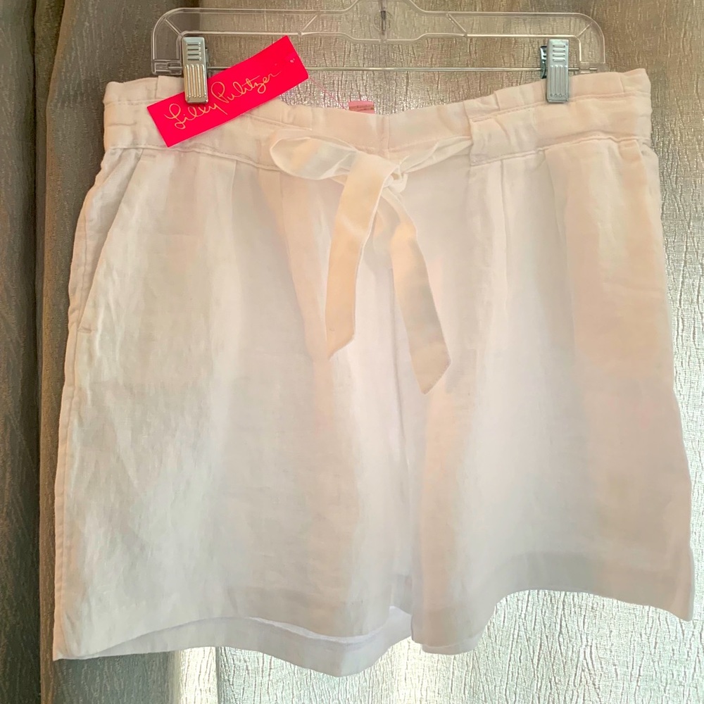 LILLY PULITZER WHITE SHORTS